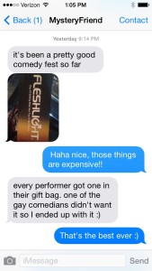mystery text