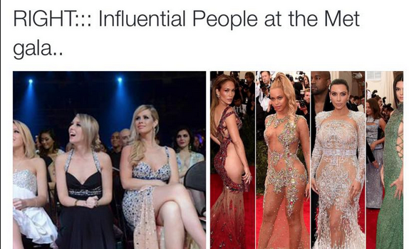 Juxtaposing lady workers – or, all the dresses are pretty?