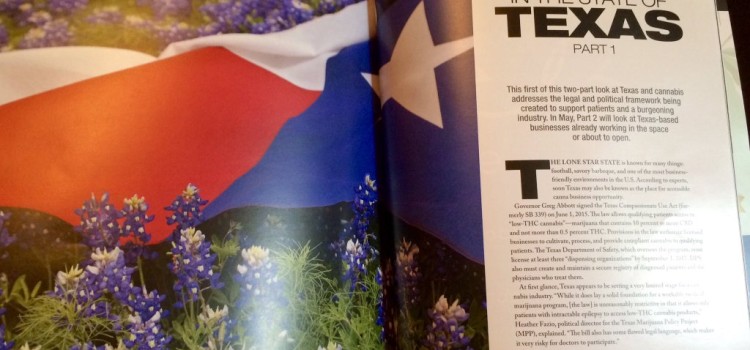 The State of Weed in the State of Texas — New Piece in mg